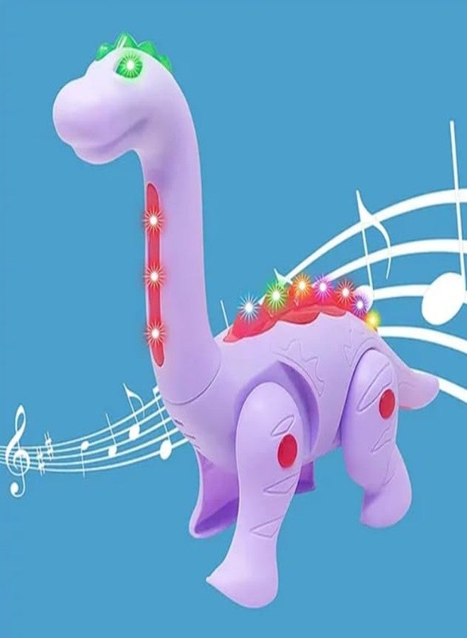 Manos Dinosaur Baby Toddler Stroller Push Button Pull Toy for Boys and Girls, Multicolour - Image 2